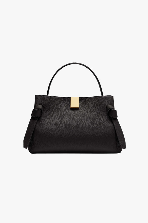 Gyoza Mini Pebble Grain Leather