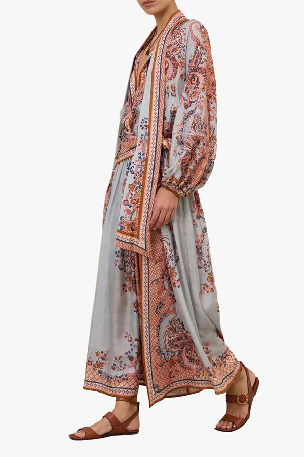 Aster Scarf Midi Skirt