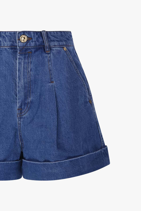 Denim Tailored Shorts