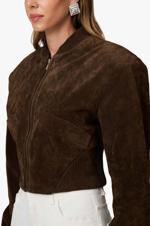 Brixen cropped jacket