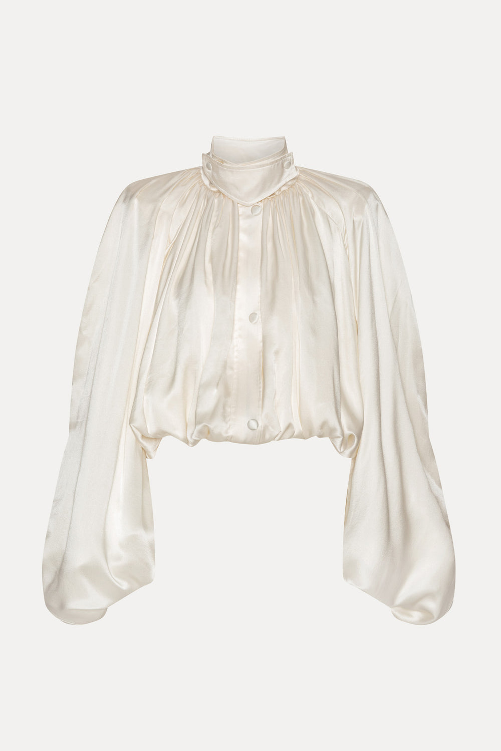 Chiffon Bomber Jacket