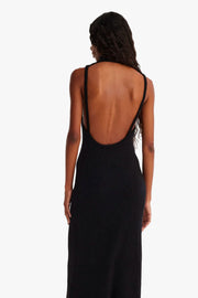 Open Back Knitted Dress