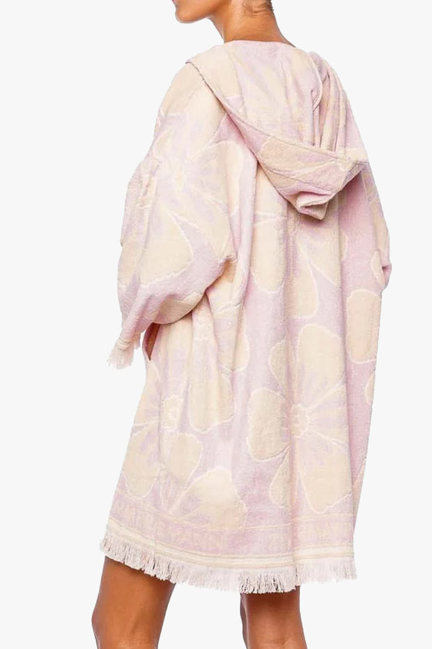 Pop Hooded Towel Mini Dress