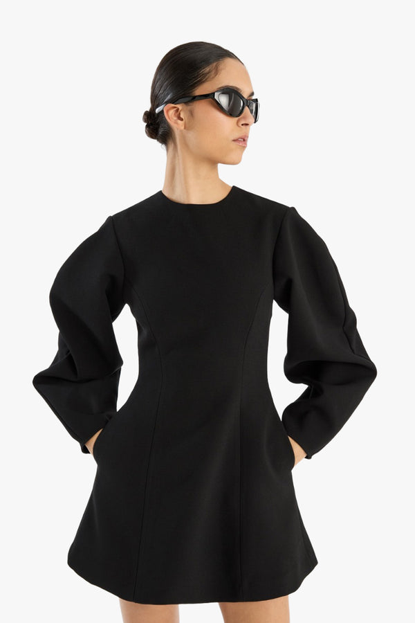 Suiting Flared Mini Dress