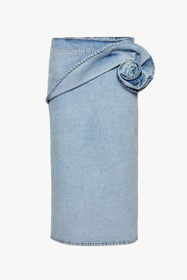 Denim 03 Skirt Light Blue