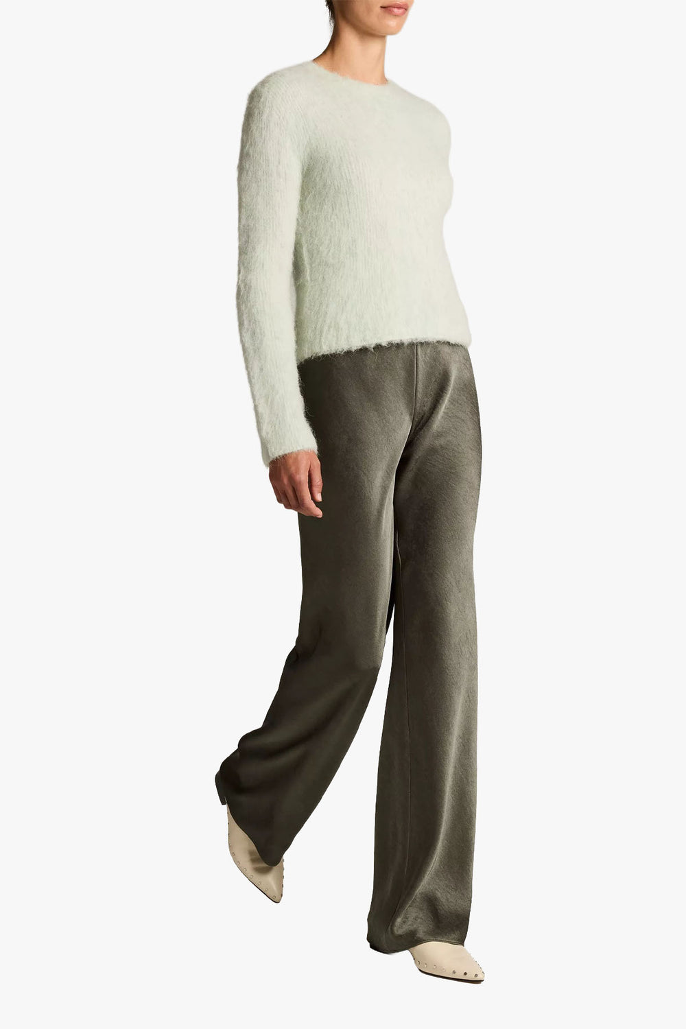 Collette High Waist Fluid Bias Pants