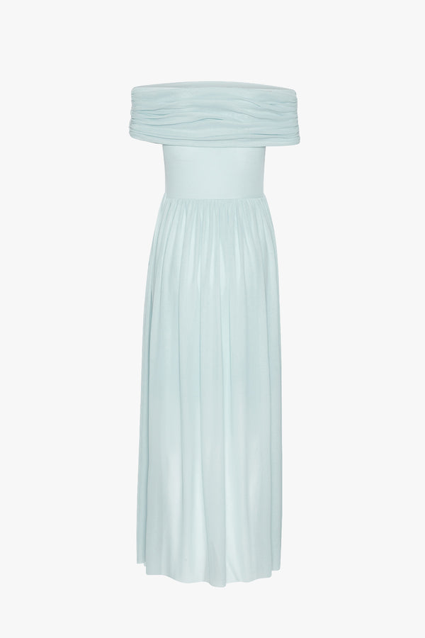 Off-Shoulder Maxi Dress