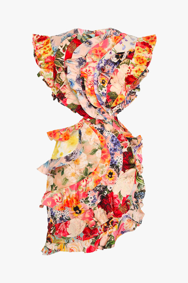 Wonderland Frill Mini Dress