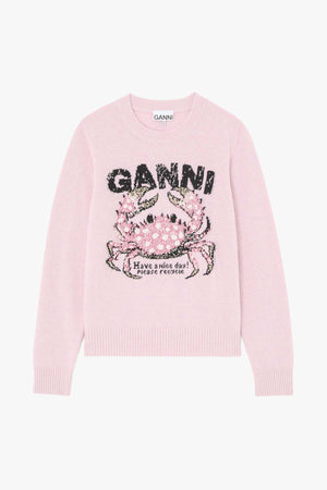 Graphic Wool Sweater