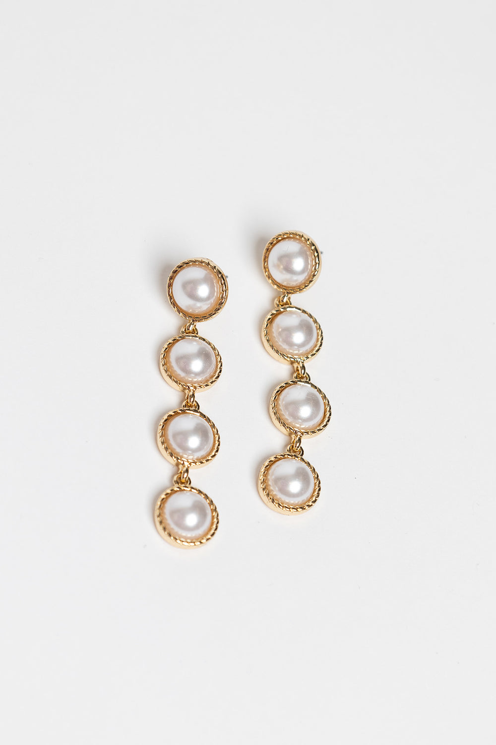 Diana Vintage Pearl Drop Earrings