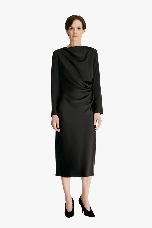 Fabio Draped Dress