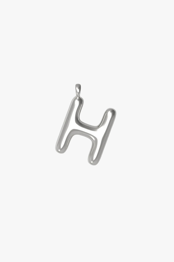 Letter charm Small H