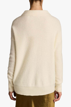 Boiled Funnel Neck Pullover