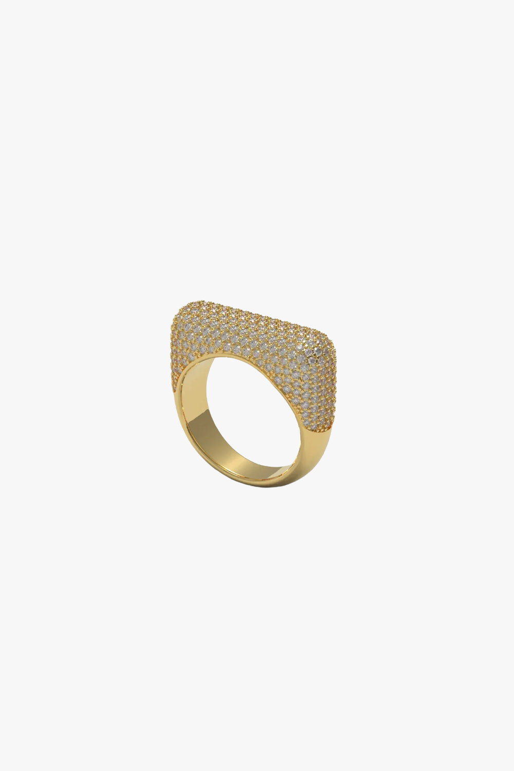 Sculpt Ring Thick Diamonds