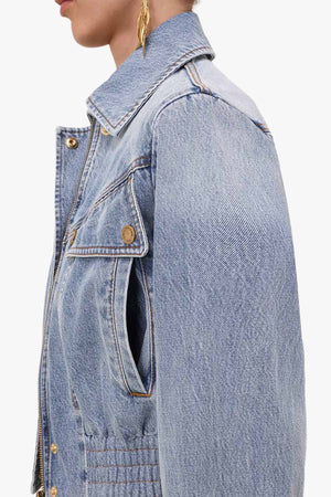 Denim Bomber Jacket