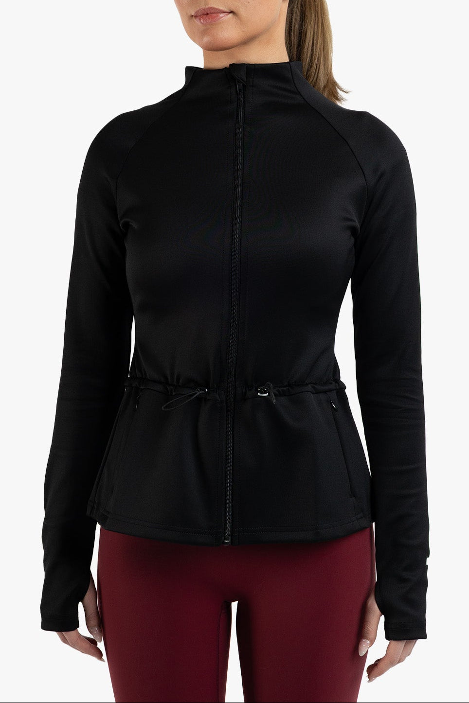 Peplum Running Jacket