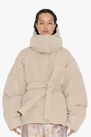 Steilia Brushed Down Jacket