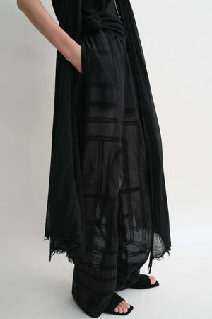 Monogram Crochet PJ Bottoms