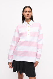 Striped Heavy Cotton Polo