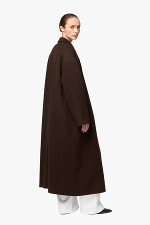 Double Wool Lounge Coat