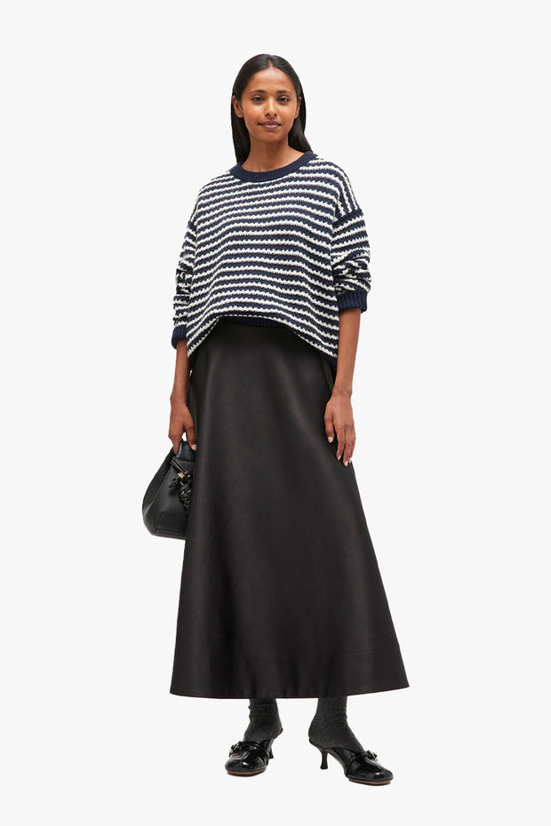 Cotton Wool Stripe Sweater