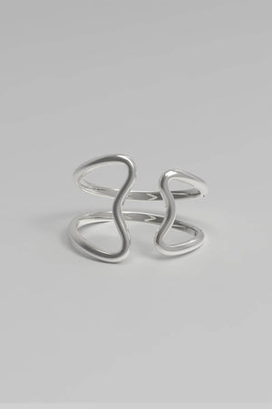 Reef Wrist Cuff S - Silver