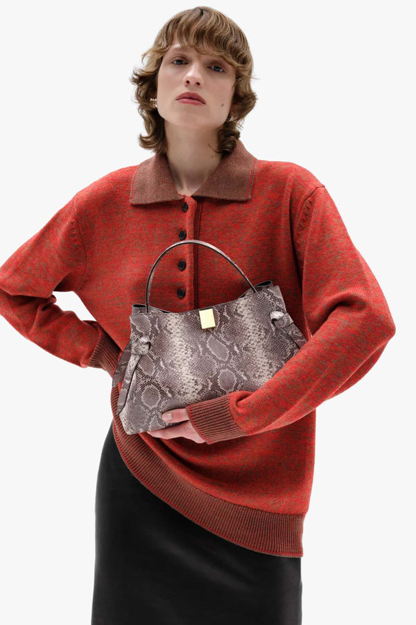 Gyoza Embossed Leather