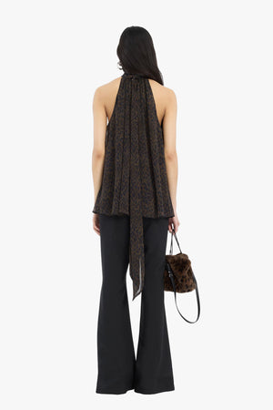 Halterneck Bow Top