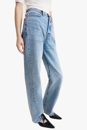 Full Length Twisted Seam Denim