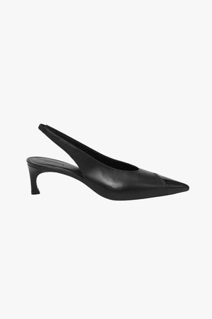 Leather Slingback Pump