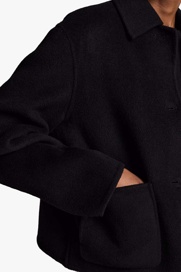 Cash Wool Short Jacket
