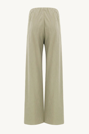 High Waist Cotton Bias Pant