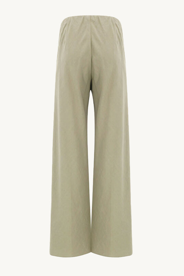 High Waist Cotton Bias Pant