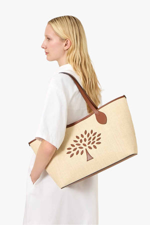 Small Tree Tote Raffia