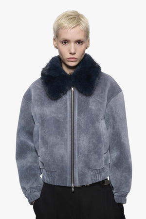 Emberly Jacket Faux Shearling Matte