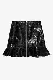 Future Coated Mini Skirt