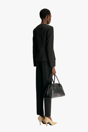 Ema Collarless Tailored Jacket