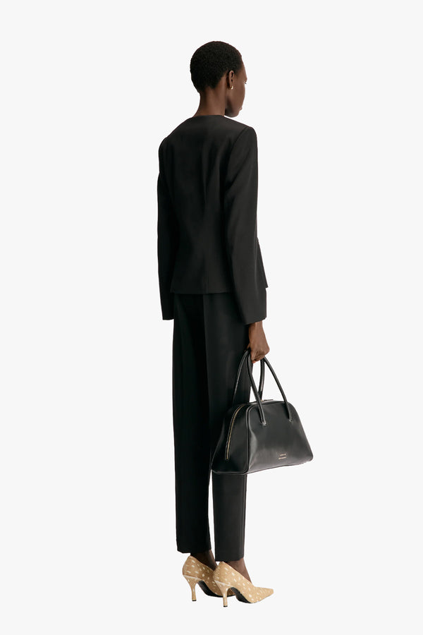 Ema Collarless Tailored Jacket