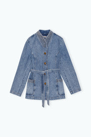 Belt Denim Jacket