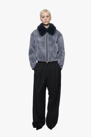 Emberly Jacket Faux Shearling Matte