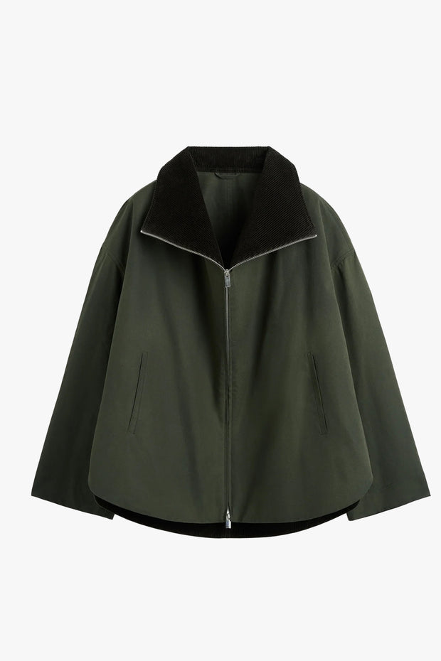 Zipped Funnel Jacket