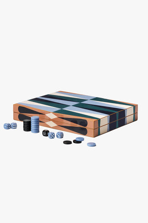Lacquered Backgammon