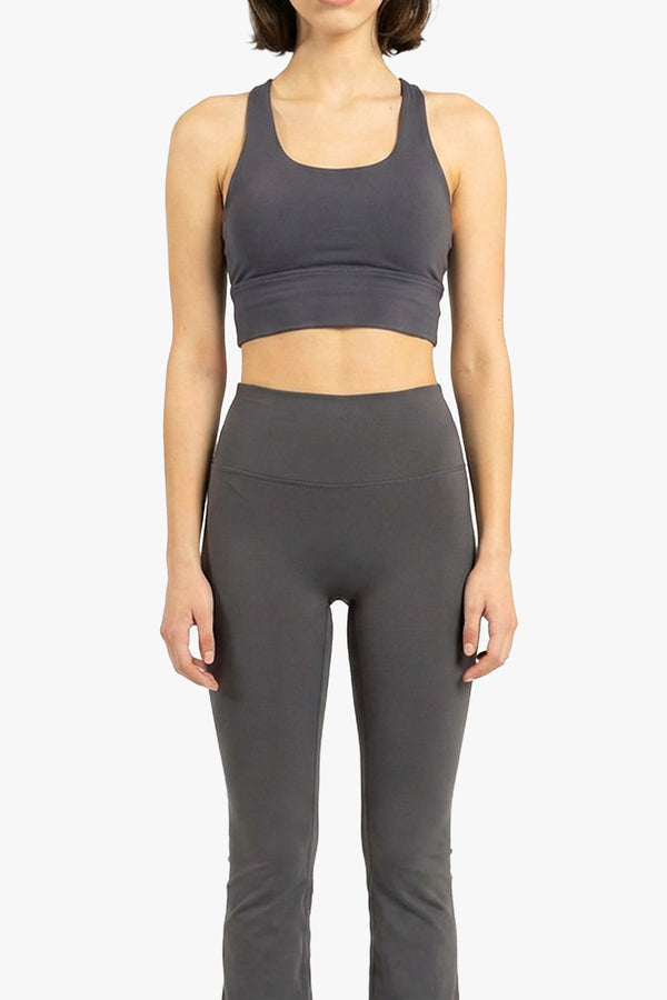 Strap bra Grey