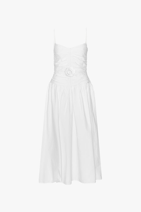 Ruched Midi Dress