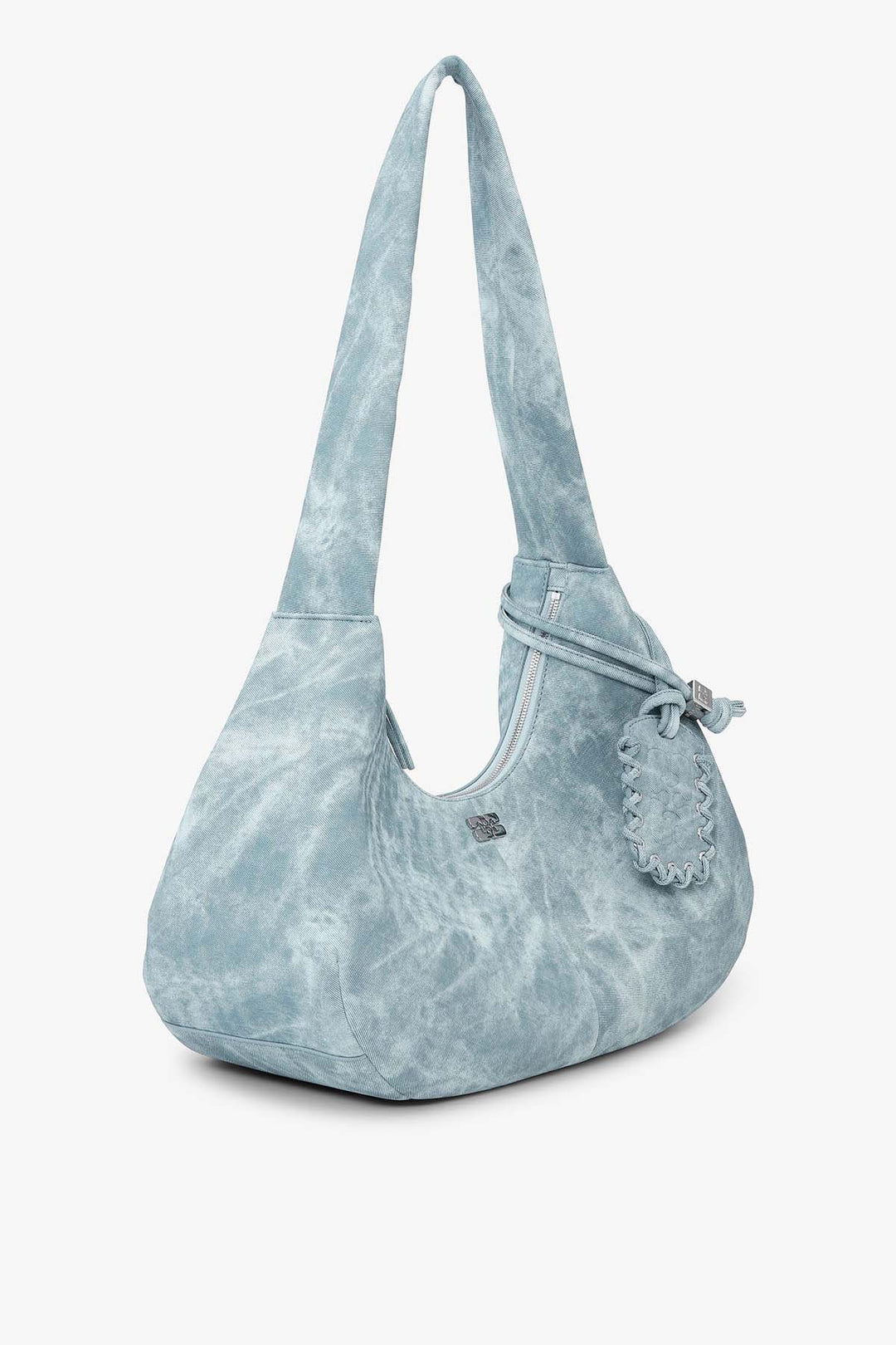 GANNI ♥ Hobo Bag Medium Bleached/追跡付 Ganni Bou Bag Hobo Medium Bleached