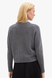 Cropped Crewneck Cashmere