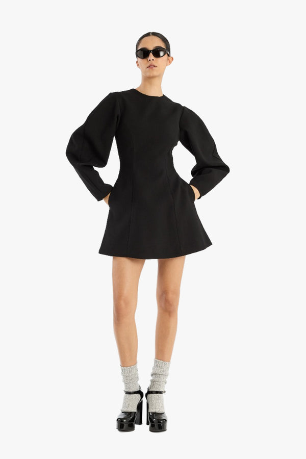 Suiting Flared Mini Dress