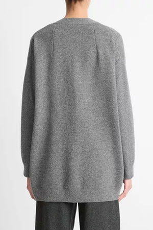 Oversized Double Knit Cardigan