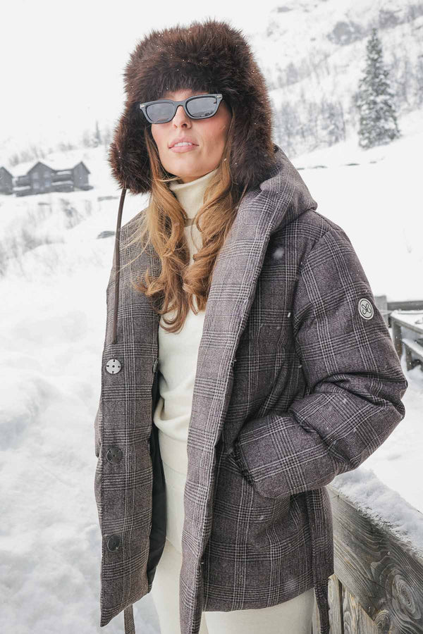 Belted Down Jacket
