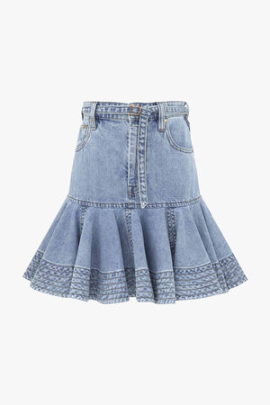 Indra Denim Mini Skirt
